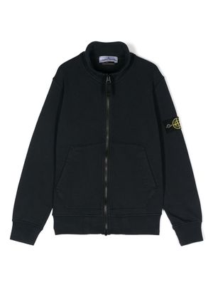 Stone Island Junior Compass-motif sweatshirt - Blue