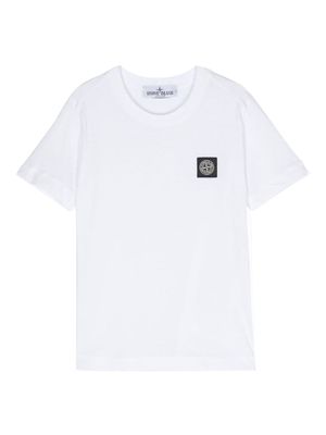 Stone Island Junior cotton jersey T-shirt - White
