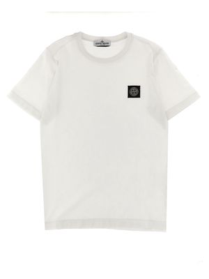 Stone Island Junior Logo Badge T-shirt