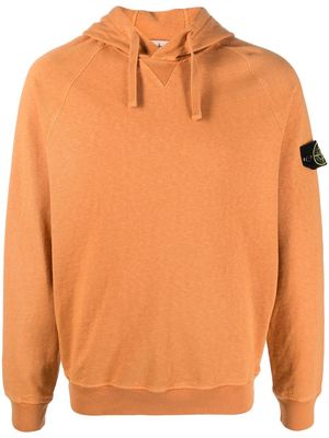 Stone Island long-sleeve hoodie - Orange