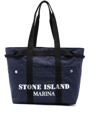 Stone Island Marina tote bag - Blue