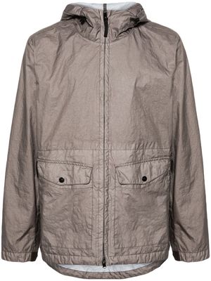 Stone Island Membrana 3L TC hooded jacket - Grey