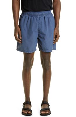 Stone Island Nylon Shorts in Dark Blue