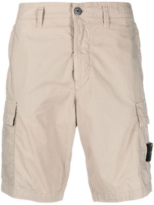 Stone Island Parachute canvas shorts - Neutrals