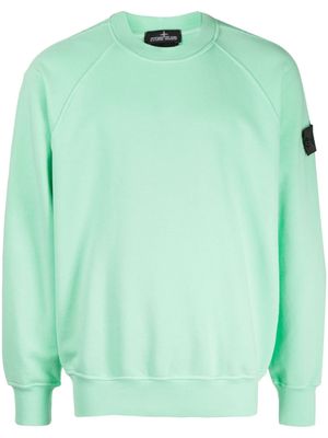 Stone Island Shadow Project Compass-motif cotton sweatshirt - Green