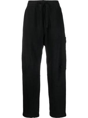Stone Island Shadow Project Compass-patch track pants - Black