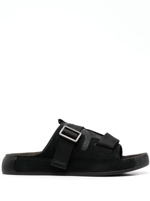 Stone Island Shadow Project crossover fastening slides - Black