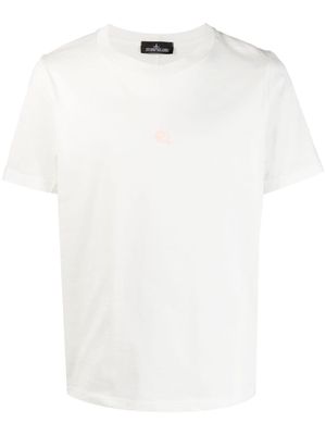 Stone Island Shadow Project logo-print T-shirt - White