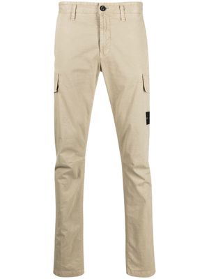 Stone Island straight-leg cargo trousers - Neutrals