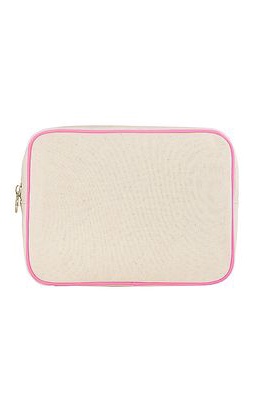 Stoney Clover Lane Canvas Large Pouch in Bubblegum.