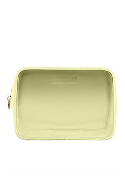 Stoney Clover Lane Clear Front Large Pouch in Banana.