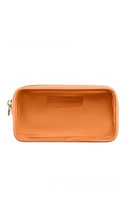 Stoney Clover Lane Clear Front Small Pouch in Peach.