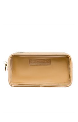 Stoney Clover Lane Clear Front Small Pouch in Sand.