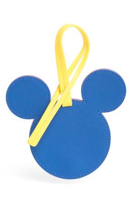 Stoney Clover Lane x Disney Mickey Mouse Faux Leather Luggage Tag in Totally Mickey
