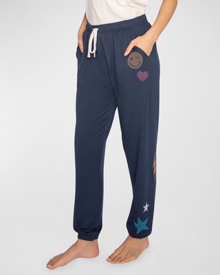Stoney State of Mind Cropped Embellished Joggers