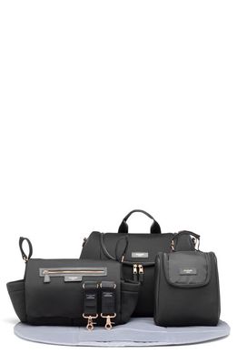 Storksak Poppy Luxe Changing Bag Bundle in Black 