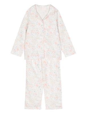 Story Loris floral-print pajama set - White