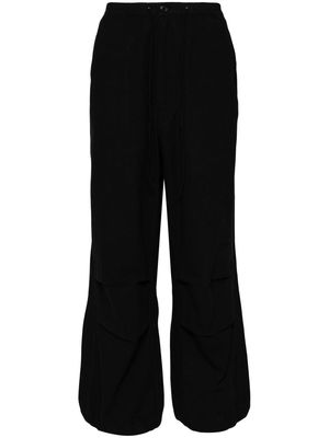 STORY mfg. organic cotton straight trousers - Black