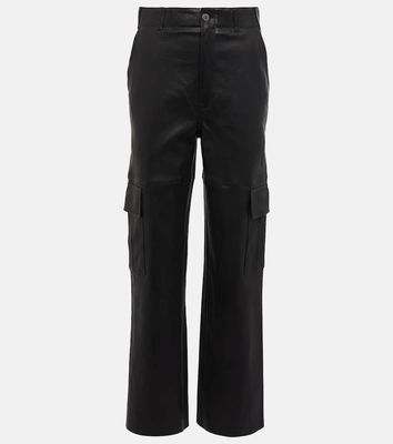 Stouls Axel leather cargo pants