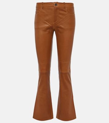 Stouls Dean 22 leather flared pants