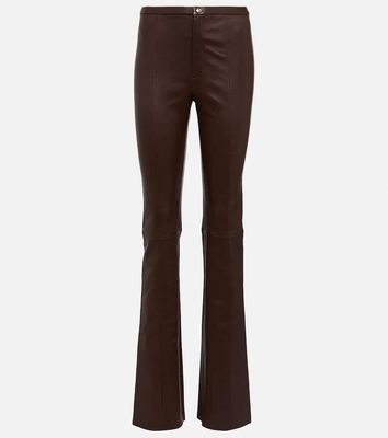 Stouls Kam high-rise leather pants