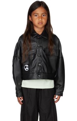 STRATEAS CARLUCCI SSENSE Exclusive Kids Black Mini Macro Jacket