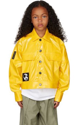 STRATEAS CARLUCCI SSENSE Exclusive Kids Yellow Mini Macro Jacket