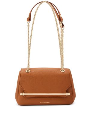 Strathberry East/West leather shoulder bag - Brown