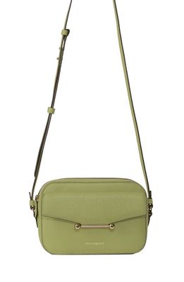 Strathberry Mosaic Leather Crossbody Camera Bag in Olive