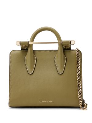 Strathberry The Strathberry Nano tote bag - Green