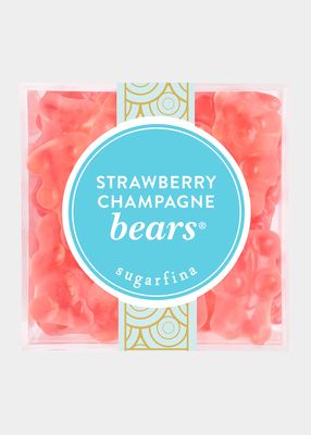 Strawberry Champagne Bears Candy - Large