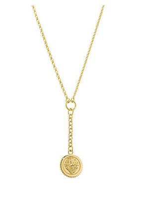 Strength 18K Yellow Gold & 0.008 TCW Diamond Small Mixed Belcher Extension Chain Necklace