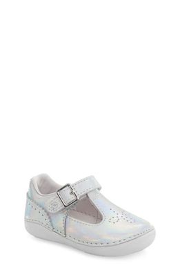 Stride Rite Lucianne Soft Motion T-Strap Shoe in Iridescent