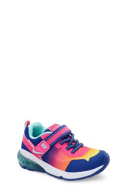 Stride Rite Made2Play Radiant Bounce Light-Up Sneaker in Magenta Multi
