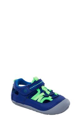 Stride Rite Tobias Soft Motion Sandal in Blue/Lime