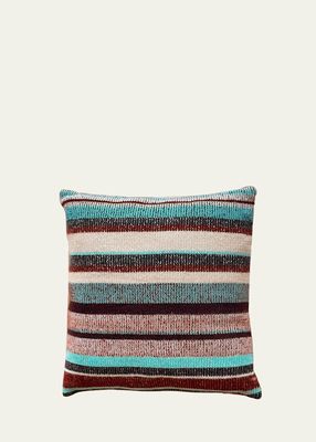 Stripe Super Soft Cashmere Pillow