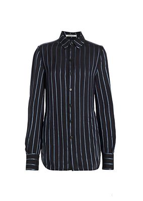 Striped Formfitting Shirt