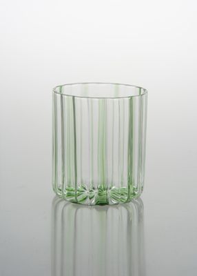 Striped Glass, Green