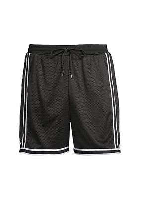 Striped Varsity Shorts