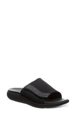 STROLE Relaxin Slide Sandal in Black