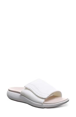 STROLE Relaxin Slide Sandal in White