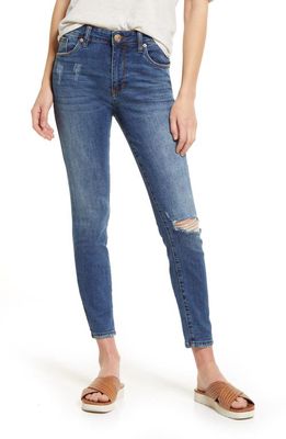 STS Blue Ellie Ripped High Waist Ankle Skinny Jeans in Fantasy