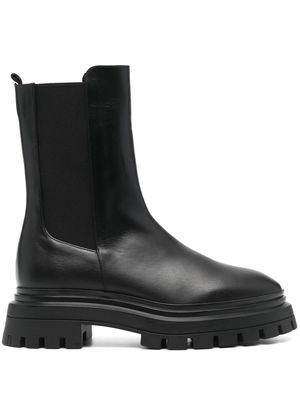 Stuart Weitzman Bedford leather ankle boots - Black
