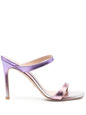 Stuart Weitzman high-stilleto mules sandals - Purple