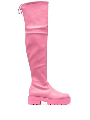 Stuart Weitzman Lowland Lift boots - Pink