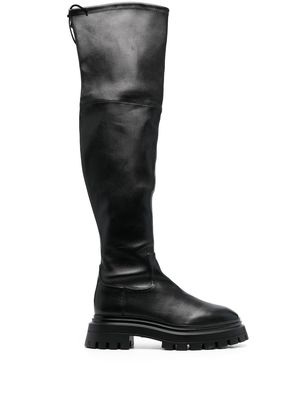 Stuart Weitzman ove-the-knee flat boots - Black