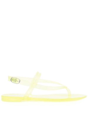Stuart Weitzman summer jelly sandals - Yellow