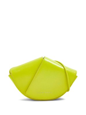 Studio Amelia mini Stingray leather crossbody bag - Yellow