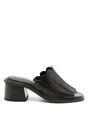 Studio Chofakian Studio 125 55mm scalloped-edge sandals - Black