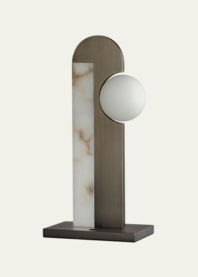 Studio M New Age Desk Lamp Spanish Alabaster